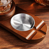 Cendrier à Cigares Rétro Classique, Porte-Gobelet à Whisky Créatif, Multifonction Cigarloong