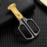 Couteau à Cigares en Métal, Guillotine, Tranchant, Double Tranchant, Manche Ergonomique Cigarloong