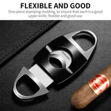 Coupe-Cigare Acier Inoxydable, Conception Multicolore, Lame Tranchante Cigarloong