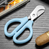 Ciseaux Coupe-Cigare Multicolore en Acier Inoxydable Cigarloong