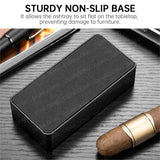 Ensemble Fumeur 2 en 1 : Briquet Coupe-Vent et Cendrier Grand Diamètre Cigarloong