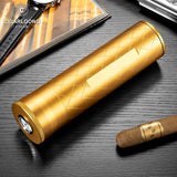 Tube à Cigares de Grand Diamètre avec Humidificateur Intégré, Hygromètre Cigarloong