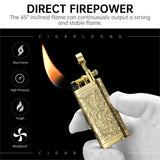 Ensemble Fumeur de Luxe, Sac Portable avec Briquet et Cendrier Cigarloong