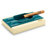 Cendrier à Cigares en Céramique, Grand Diamètre, Patchwork Cigarloong