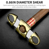 Coupe-Cigare Multifonctionnel avec Porte-Cigare, Portable de Voyage, Diamètre 22mm Cigarloong