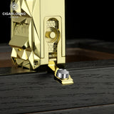 Allume-Cigare Gonflable Cinq en Un Diamant, Coupe-Vent, Perforateur à Ciseaux en V Cigarloong