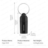 Coffret Coupe-Cigare 3 Pièces – Ciseaux et Perceuse Cigarloong