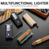 Briquet Multifonctionnel 4 en 1 avec Support de Voyage