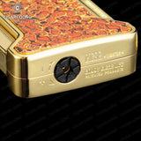 Ensemble accessoires cigare, cendrier métal grand diamètre, ciseaux lisses, briquet coupe-vent, 3 pièces Cigarloong