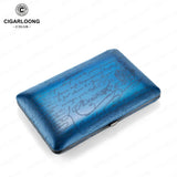 Humidor Portable en Cuir, Doublure Cèdre, 3, 4 ou 5 Places Cigarloong