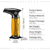 Briquet à Poinçon Direct Coupe-Vent, Boîte Cadeau Bureau, Allume-Cigare Multifonctionnel Cigarloong