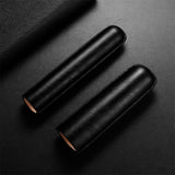 Étui cigares cuir portable, mini humidificateur de voyage, support tube unique Cigarloong
