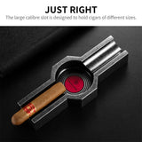 Cendrier à Cigares en Alliage de Zinc, Forme Unique, 2 Fentes Cigarloong