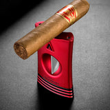 Coupe-Cigare en Forme de V, Ciseaux Tranchants, Perceuse Portable, Lames Multifonctions Cigarloong