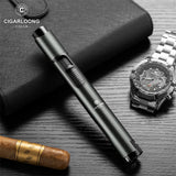 Allume-Cigare Multifonctionnel 4 en 1, Perceuse à Cigares, Porte-Aiguille, Flamme Réglable Cigarloong