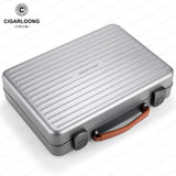 Humidor Aluminium Aviation 20 Cigares - Cigarium™