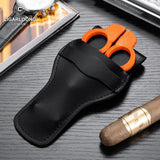 Coupe-Cigare Acier Inoxydable, Lame Lisse, Grand Calibre Cigarloong