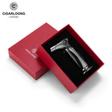 Briquet à Poinçon Direct Coupe-Vent, Boîte Cadeau Bureau, Allume-Cigare Multifonctionnel Cigarloong