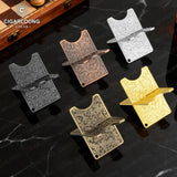 Support à Cigares Pliable en Métal, Design Sculpté Cigarloong