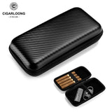 Sacoche à Cigares avec Compartiments, Rangement Portable de Voyage Cigarloong