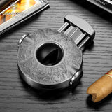Coupe-Cigare Multifonctionnel Design UFO Coupe-V Inox Cigarloong