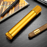 Tube à Cigare Métallique Portable Grand Calibre
