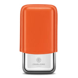 Étui à Cigares Portable, Humidor en Cuir de Vachette, Adapté 25mm de Diamètre Cigarloong