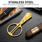 Coupe-Cigare en Acier Inoxydable, Lame Tranchante, Design Créatif Cigarloong