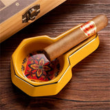 Cendrier à Cigares Hexagonal en Céramique, Grand Diamètre Cigarloong