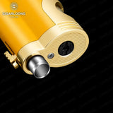 Briquet à Cigare Droit Portable, Coupe-Vent, Résistant à la Chaleur Cigarloong