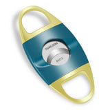 Coupe-Cigare Acier Inoxydable, Conception Multicolore, Lame Tranchante Cigarloong