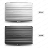 Humidor à Cigares en Aluminium Léger et Portable, Doublure Cèdre Scellée, Lot de 10 Cigarloong