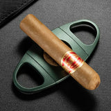 Coupe-Cigare Multifonction 2 en 1, Lame Tranchante Portable, Porte-Cigare Cigarloong