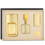 Coffret Cadeau Fumeur de Cigares 3 Pièces – Cendrier, Briquet, Ciseaux Cigarloong