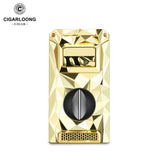 Allume-Cigare Gonflable Cinq en Un Diamant, Coupe-Vent, Perforateur à Ciseaux en V Cigarloong