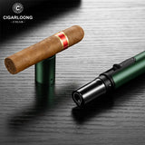 Allume-Cigare Multifonctionnel 4 en 1, Perceuse à Cigares, Porte-Aiguille, Flamme Réglable Cigarloong