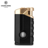 Briquet Portable 3 en 1 avec Plateau à Cigares et Perceuse Cigarloong