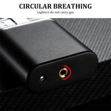 Allume-Cigare en Alliage Portable, Coupe-Vent à Feu Droit Cigarloong