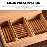 Humidor en Bois de Cèdre Espagnol, 110 ou 150 Cigares Cigarloong