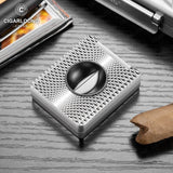 Coupe-Cigare en Acier Inoxydable, Ciseaux en Forme de V, Presse en Un Clic, Sculpture Tridimensionnelle Cigarloong
