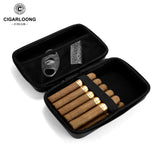 Sacoche à Cigares avec Compartiments, Rangement Portable de Voyage Cigarloong