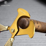 Coupe-Cigare Acier Inoxydable, Lame Lisse, Grand Calibre Cigarloong