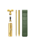 Ensemble d'Outils pour Cigares, Plateau avec Perforateur, Briquet Coupe-Vent Cigarloong