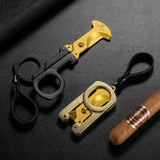 Ciseaux Cigares Pliables Voyage - Cigarium™