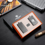 Ensemble Allume-Cigare Métal Coupe-Vent - Cigarium™