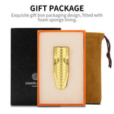 Accessoire cigares multifonction : plateau à cigares avec perforeuse, coffret cadeau en alliage, triple calibre Cigarloong