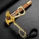 Ciseaux à Cigares Pliables, Voyage Portable, Sac de Rangement Inclus Cigarloong