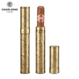 Tube à Cigare de Luxe en Alliage, Grand Diamètre, Format Poche Cigarloong