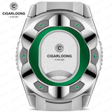 Coupe-Cigare en Acier Inoxydable Multifonctionnel, Lame Lisse, Coupe en V, Coupe Plate, Poinçon Cigarloong