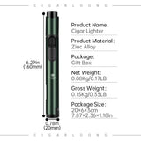 Allume-Cigare Multifonctionnel 4 en 1, Perceuse à Cigares, Porte-Aiguille, Flamme Réglable Cigarloong